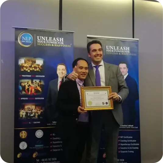 NLP Certificate International với Sebastien Leblond